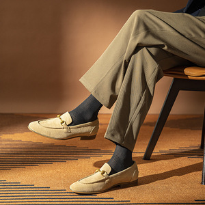 <b>Top</b> Grade Frosted Slip-On Men's Shoes Casual Business Fashion shoes Perfect for Party Occasions - Product Image 1