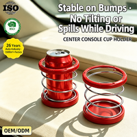 Porte-gobelet universel pour voiture AC-020 |   Support à boissons en métal robuste et haute résistance |   Base autocollante gain de place