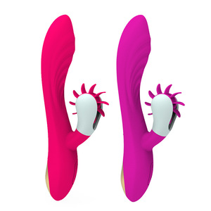 Vibrador de silicona sexy para mujer, recargable, con vibración fuerte, juguete sexual para adultos. - Product Image 2