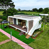 Cabine de jardin Apple Pod Cabane avec design moderne Cabine extérieure modulaire Maison Maisons en conteneur