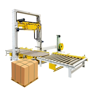 Máquina Flejadora de Palés Totalmente Automática con Presión Descendente, Tensión Ajustable, Solución de Embalaje Logístico que Ahorra Trabajo - Product Image 3