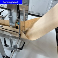 Machine de fabrication de sacs en papier à fond en V entièrement automatique et à grande vitesse JD260B pour boulangerie, pain, sandwichs et pâtisseries, avec système de pliage précis de qualité alimentaire