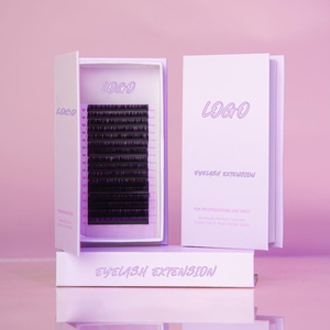 ผู้จัดจำหน่ายขนตาปลอมแบบ Private Label <span class=keywords><strong>0.03</strong></span> 0.05 0.07 ขนตาแบบเส้นต่อเส้น สีดำด้าน นุ่มฟู  แบบถาด  C D  ขนตาต่อแบบทำมือ - Product Image 3