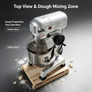 Impastatrice Professionale <span class=keywords><strong>per</strong></span> <span class=keywords><strong>Pizza</strong></span> <span class=keywords><strong>per</strong></span> Pizzerie, Panifici, Hotel e Servizi di Catering - Product Image 1