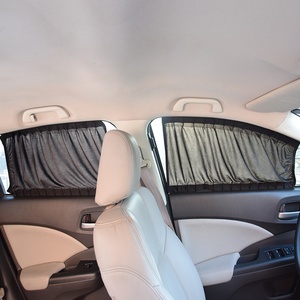 Cortina de Aluminio para Auto, Protección Solar UV con Aislamiento Térmico Trasero, Plegable, Material de PVC/Nailon/Poliéster - Product Image 4