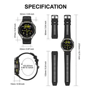 Smartwatch Sportivo X2 <span class=keywords><strong>PRO</strong></span> con GPS, Resistenza all'Acqua <span class=keywords><strong>5</strong></span> ATM, Modalità Esercizio Multiple, Monitoraggio del Sonno e della Salute - Product Image 6