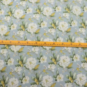 Design floreale di alta qualità tessuto di cotone di seta tessuto estivo pigiami stile elegante traspirante - Product Image 4