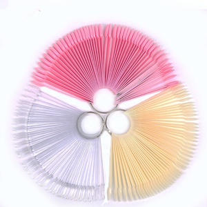 BIN Nail Art Stick vernis à ongles Gel tableau d'affichage éventail de pratique <span class=keywords><strong>manucure</strong></span> outils tableau Nail Art affichage Transparent <span class=keywords><strong>nuancier</strong></span> - Product Image 3