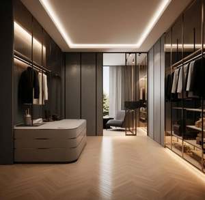 Contemporary Luxury Design <b>Wood</b> Wardrobe for Bedroom High Quality with Maximum <b>Storage</b> and Durability - Product Image 6