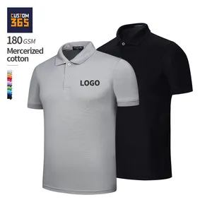 Мужская одежда, оптовая продажа, Спортивная форма с логотипом, рубашки для гольфа из полиэстера, футболки поло