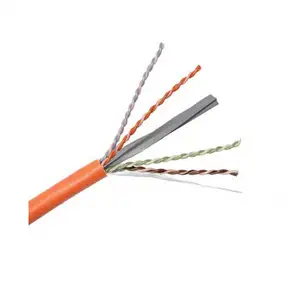 Trong nhà de đỏ 20 m 20 m nexxt cực kỳ hội nghị D liên kết PVC UTP FTP CCA nhôm mạng cat6 Cat 6 LAN Cáp cho Bangladesh