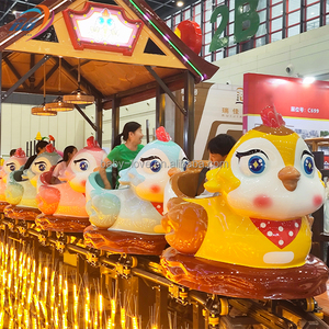 Atracciones de Carnaval Luna <span class=keywords><strong>Park</strong></span>, Nuevo Diseño, Atracciones de Parque de Diversiones para Niños, Montaña Rusa Familiar, Chicken Run en Venta - Product Image 4