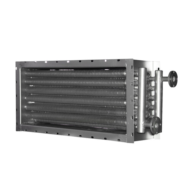 Stainless Steel Motorized Oil Heat Exchanger Finned Tube Type with High Safety for HVAC Systems & Industrial Oil Cooling Units