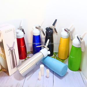 Accessoires de cuisine personnalisés avec logo, 500 ml, buses décoratives en aluminium, cartouches de crème, <span class=keywords><strong>fouet</strong></span>, outils pour desserts, distributeur de crème fouettée - Product Image 6