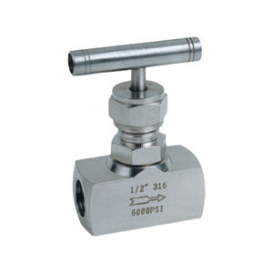 Hochdruck-Edelstahl-Inline-Nadelventil (SS304/SS316) mit Gewindeanschluss für Wasser/Dampf/Gas - Product Image 3