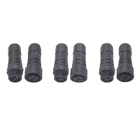 Connecteur M20 2 3 4 broches circulaire à souder, mâle/femelle, alimentation, étanche IP67