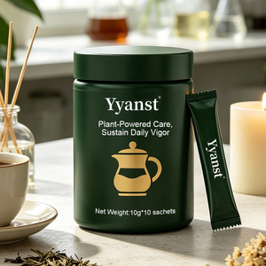 Café Instantáneo Plant Powered Care, Vigor Diario Sostenible, Apoyo Vital Herbal Natural, Paquete de Sobres de 10g, Productos de Bienestar OEM - Product Image 3