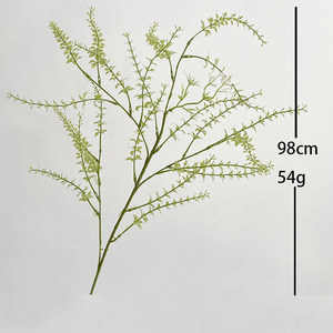 Arrangement de fleurs artificielles feuilles vertes pour décoration de mariage - Product Image 5