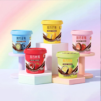 Cokelat Buah Segar Kustom Isi Kakao Murni Lezat Rasa Stroberi/Nanas/Mangga/Raspberry/Blueberry Grosir