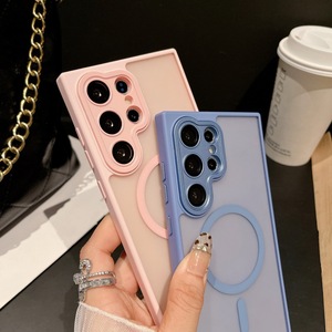 Funda Yadun mate magnética para teléfono Samsung S25, acrílica para S24 Ultra, con protección de lente y resistente a huellas dactilares para S23 FE - Product Image 2