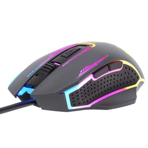 Aigo Q833 Wired Gaming <b>Mouse</b> 6D Buttons RGB Backlit Optical Sensor Right Hand Ergonomic Design USB for PC Laptop - Product Image 3