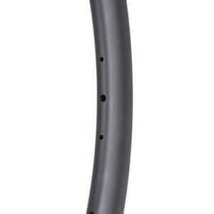 Llantas de carbono ligeras 390G ultraligero material de carbono UD sin cámara-listo para frenos de disco Perfil de 38mm y clasificado a 100psi - Product Image 5