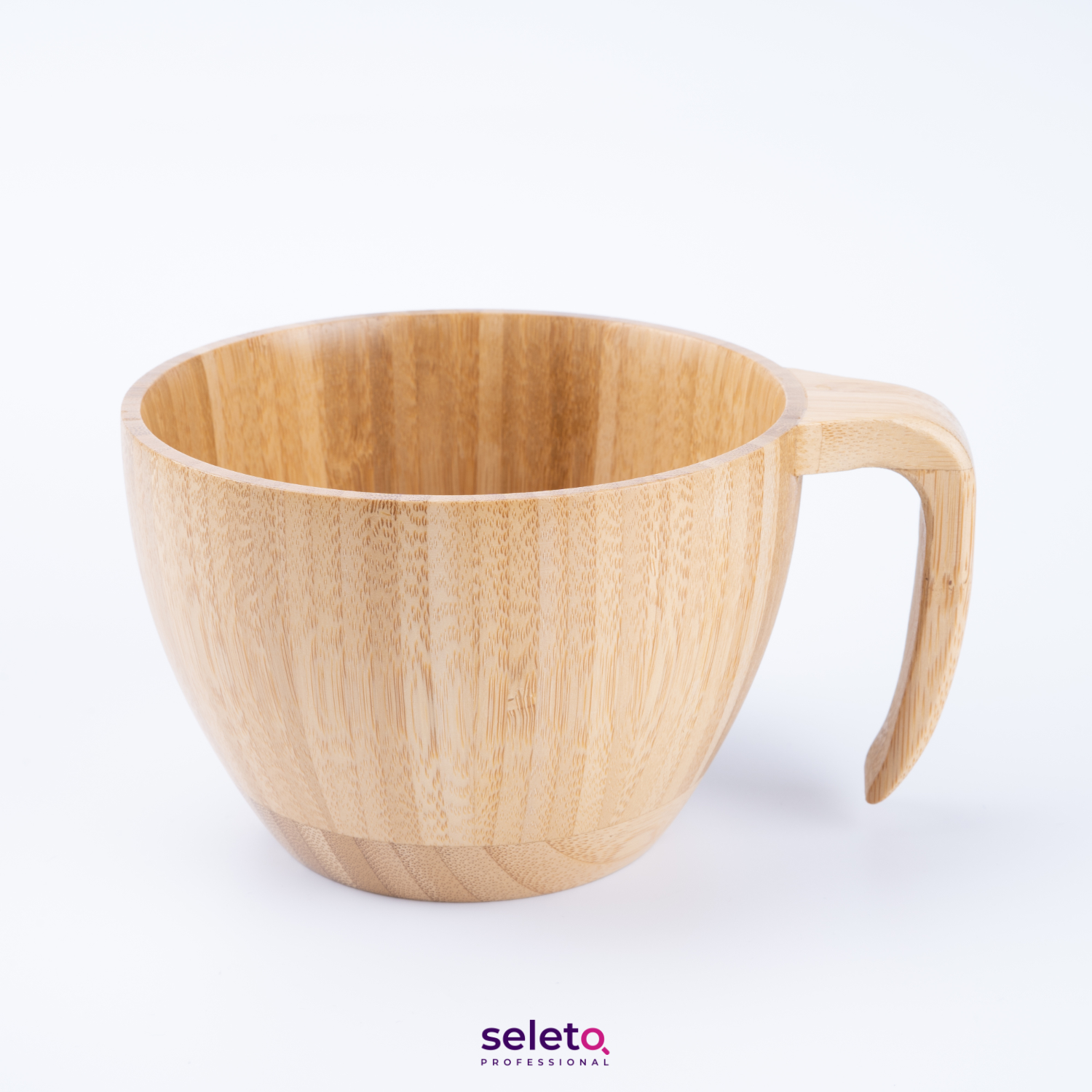 Бамбуковая чаша для окрашивания волос с ручкой, Экологически чистая чаша для окрашивания волос с принтом, чаша для окрашивания