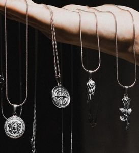 Pingente de urso vintage personalizado, pingente punk hip hop joia masculina de urso de aço inoxidável colar de 18k jóias banhadas a ouro - Product Image 5