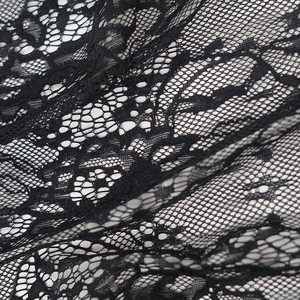 新しいスパンデックスマルチカラージャカードナイロンレース生地女性のための軽量カスタマイズされたデザインのウェディングドレス - Product Image 4