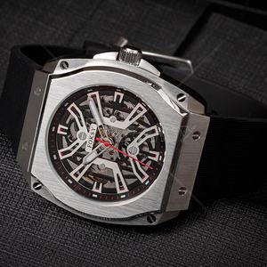 Montre pour homme, modèle Original, étanche, expédition <span class=keywords><strong>de</strong></span> luxe, bon marché, squelette OEM, personnalisé - Product Image 5