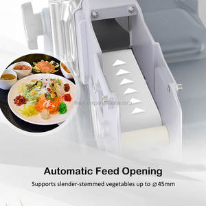 Trancheuse à légumes multifonctionnelle automatique, coupe-échalotes, coupe-persil, coupe-poireau, coupe-piment, coupe-céleri, machine à couper pour restaurant - Product Image 4