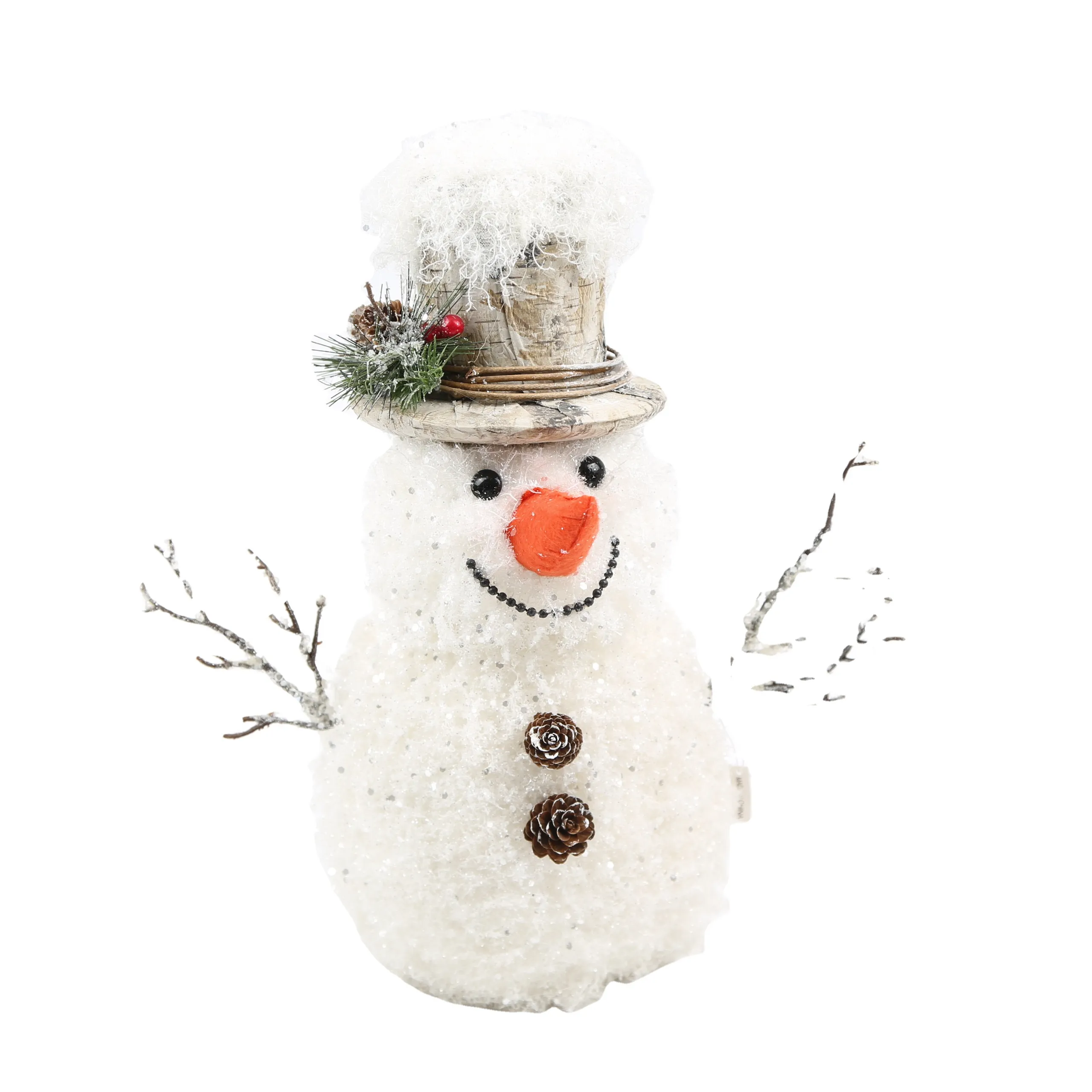 2020 Hot Handmade Artificial da Decoração Do Natal Do Boneco de neve