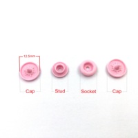 Großhandel 12,4mm Matte T5 Kunststoff Kam Snaps Button für Windeln/Kleidung
