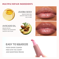Échantillon Gratuit Gloss Lèvres Lisse Maquillage Logo Personnalisé Hydratant Longue Durée Brillant Repulpant Végétalien Fournisseurs Marque Privée