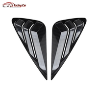 2 pièces accessoires de voiture accessoires de couverture de scoop accessoires de fenêtre latérale arrière persiennes couvercle d'aération pour Lexus NX 2023
