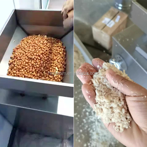 Trituradora de Nueces Totalmente Automática, Picadora Comercial de Cacahuetes, Máquina para Triturar Nueces de Anacardo, Rebanadora de Almendras, Máquina para Cortar en Cubos, Máquina para Tostar Cacahuetes - Product Image 2