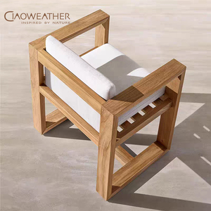 Bền ngoài trời tếch bảng và ghế thiết lập hiện đại vườn kinh điển Patio đồ nội thất cho sân ăn - Product Image 6