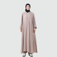 Vêtements de sport modestes pour femmes musulmanes, avec logo personnalisé OEM, longue veste à capuche zippée, pour le sport