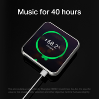 HBNKH H-R320s Pemutar MP3 Portabel dengan Layar 5.0 2.3 inci Memori 4GB-32GB Audio Hi-Fi Pembaca E-Book Daya Tahan Baterai >20 Jam