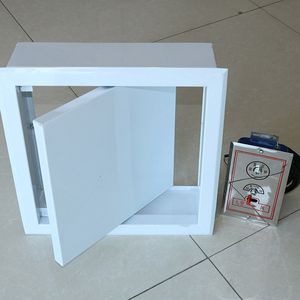 Sortie d'échappement de fumée de type plaque Climatisation à proximité et à télécommande Sortie d'air en acier inoxydable Soupape d'échappement d'incendie 3C - Product Image 1