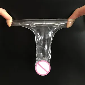 Hochela tisches Kristall kondom Wieder verwendbare Penis verlängerung hülse Verzögerung Ejakulation Penis vergrößerung Intim Gutes Sexspielzeug Für Männer %