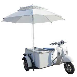 Factory Direct Sale Shop Market Scenic Area Park Party Vending Use Outdoor Mobile Ice Cream Truck Cart Kiosk Vans