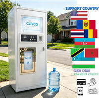Distributeur d'eau ATM RO professionnel pour la recharge d'eau potable et l'eau gazeuse directe