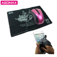 Vente en gros de tapis de souris pour joueurs en microfibre antidérapant 3 en 1 avec gel de silicone