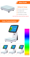 POS-система ZHONGJI TS7D с мультисистемной ОС, емкостным сенсорным экраном, Bluetooth, Wi-Fi 6, NFC, термопринтером для супермаркетов и кассовых операций