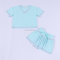 Conjunto de Leotardo de Gimnasia para Niñas, Uniforme de Campamento de Verano, Traje con Falda y Pantalones Cortos Interiores para Prácticas de Danza