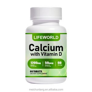 Toptan Kalsiyum ve D Vitamini Tabletleri Günlük Takviyeler Kemik Sağlığı ve Bağışıklık Desteği D Vitamini Kalsiyum Çiğnenebilir Tablet - Product Image 2