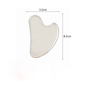 OEM/ODM Logo personalizzato 304 in acciaio inox Gua Sha massaggiatore fisico e per la terapia del viso apparecchio per raschiare - Product Image 2