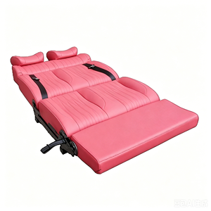 Siège-lit pliant multifonctionnel personnalisé en cuir PU imperméable pour <span class=keywords><strong>camping</strong></span>-<span class=keywords><strong>car</strong></span> et fourgonnette, idéal pour les motorhomes et les fourgons utilitaires - Product Image 6
