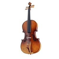 Violon Populaire 4/4 Couleur Naturelle, Bois du Brésil Massif pour Étudiants, Enfants, Débutants et Adultes